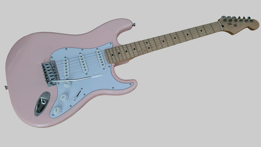 RNC Customs Stratocaster SSS 2026 - Flamingo