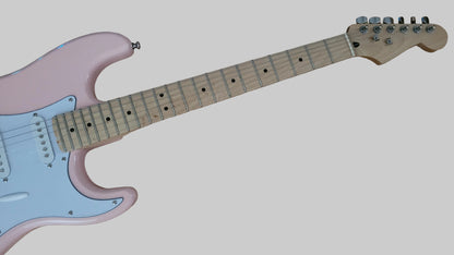 Partscaster Stratocaster SSS 2026 - Flamingo