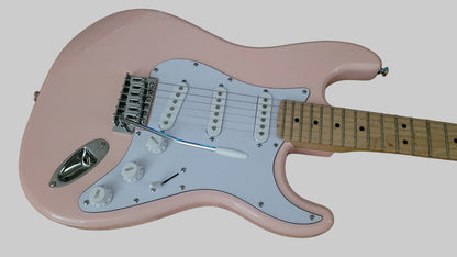 Partscaster Stratocaster SSS 2026 - Flamingo