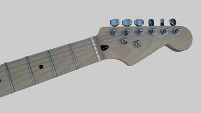 Partscaster Stratocaster SSS 2026 - Flamingo