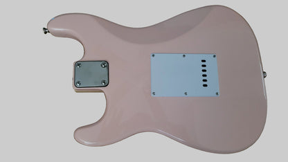 Partscaster Stratocaster SSS 2026 - Flamingo