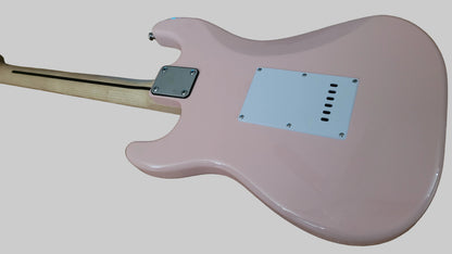 Partscaster Stratocaster SSS 2026 - Flamingo