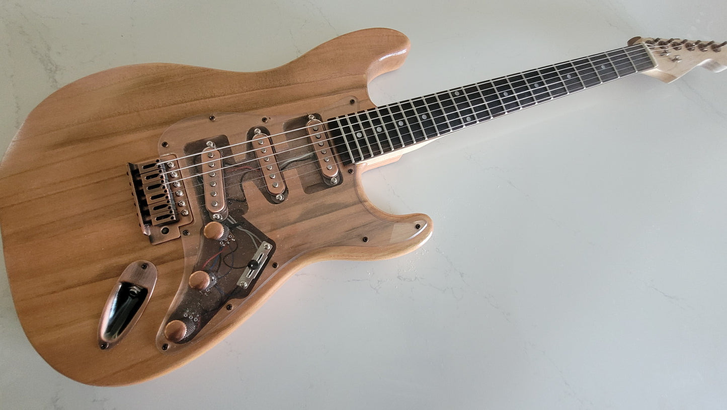 RNC Customs Stratocaster SSS 2026 - Rosegold