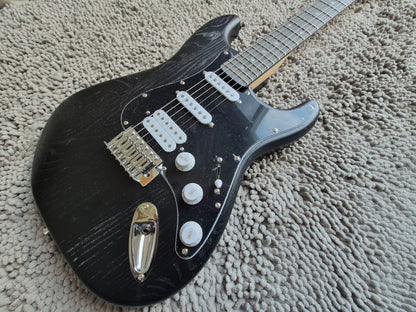 HSS Fat Strat Black