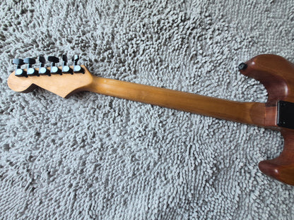 Charvel Style Custom Guitar – Natural Bronze