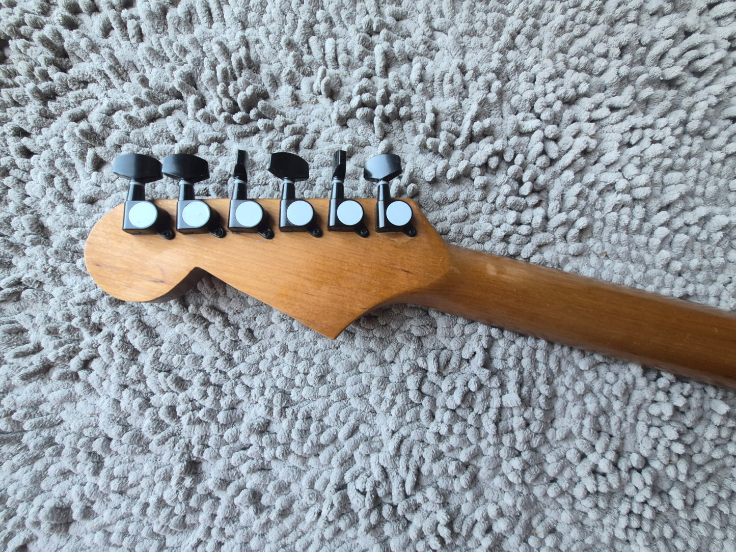 Charvel Style Custom Guitar – Natural Bronze