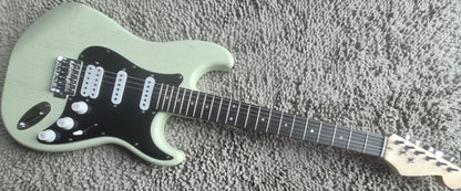 Custom HSS Electric Guitar – Natural Seabreeze Mist