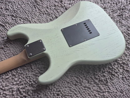 Custom HSS Electric Guitar – Natural Seabreeze Mist