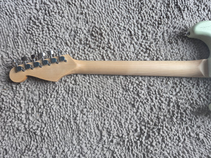 Custom HSS Electric Guitar – Natural Seabreeze Mist