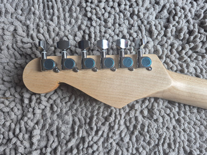 Custom HSS Electric Guitar – Natural Seabreeze Mist