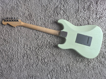 Custom HSS Electric Guitar – Natural Seabreeze Mist