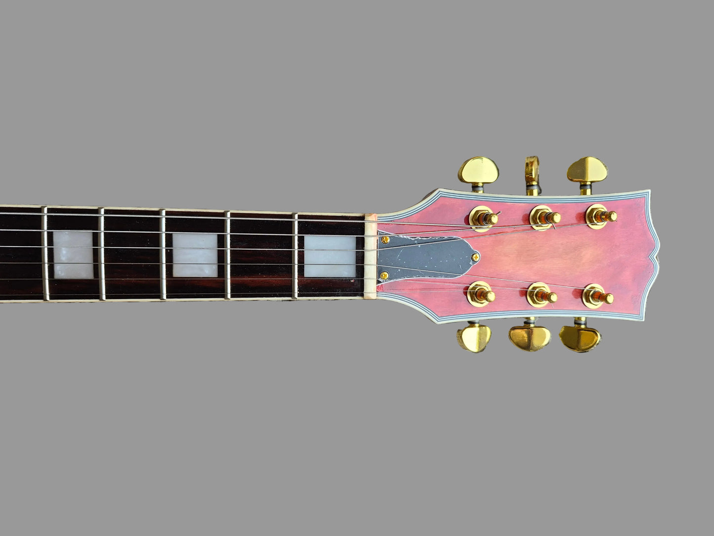 LP Copy — Blood Wine Burst | Mahogany Body, Gold Hardware