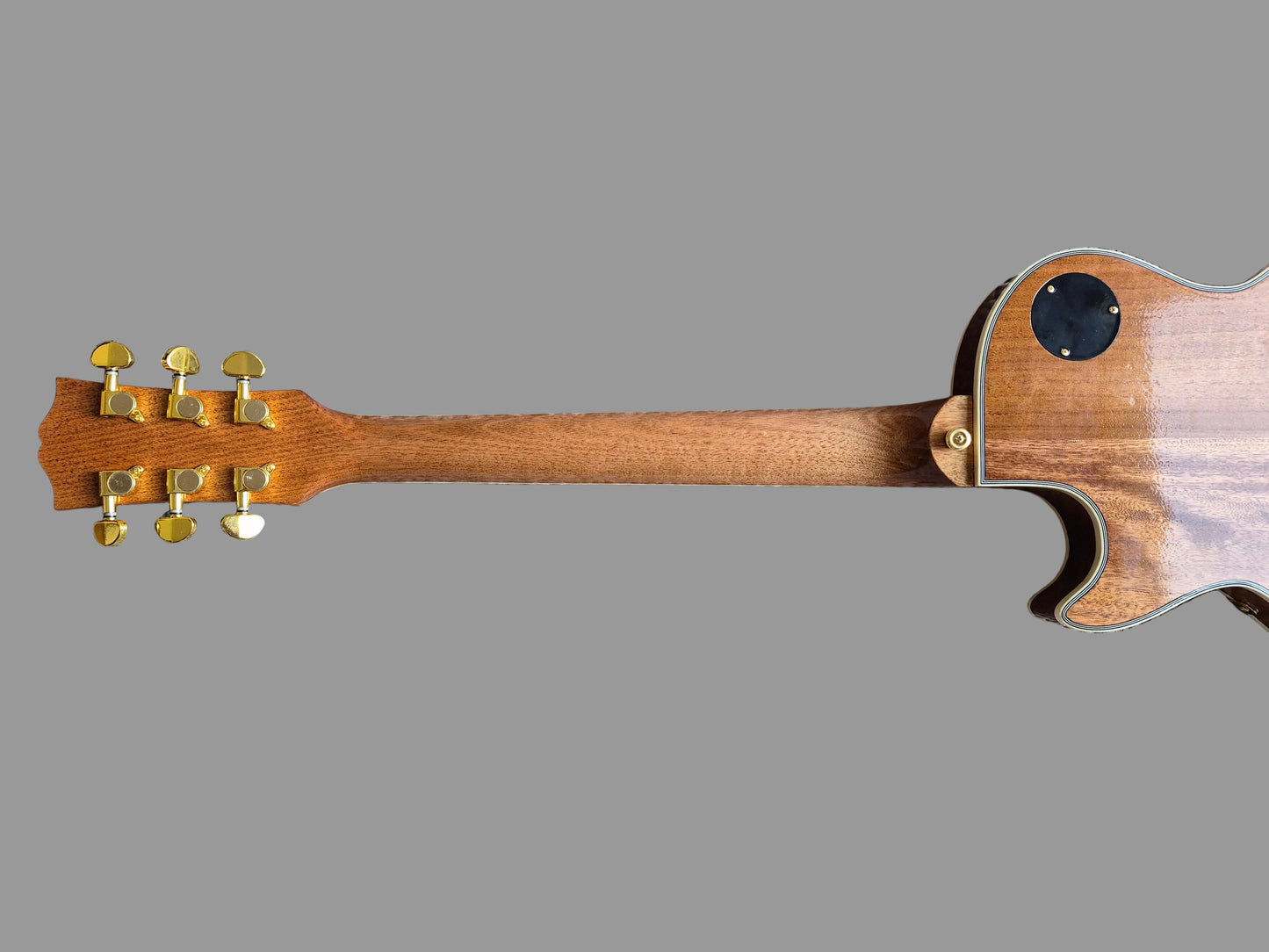 LP Copy — Blood Wine Burst | Mahogany Body, Gold Hardware