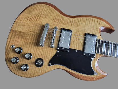 SG Electric Guitar – Alnico V Pickups & Upgraded Tuners