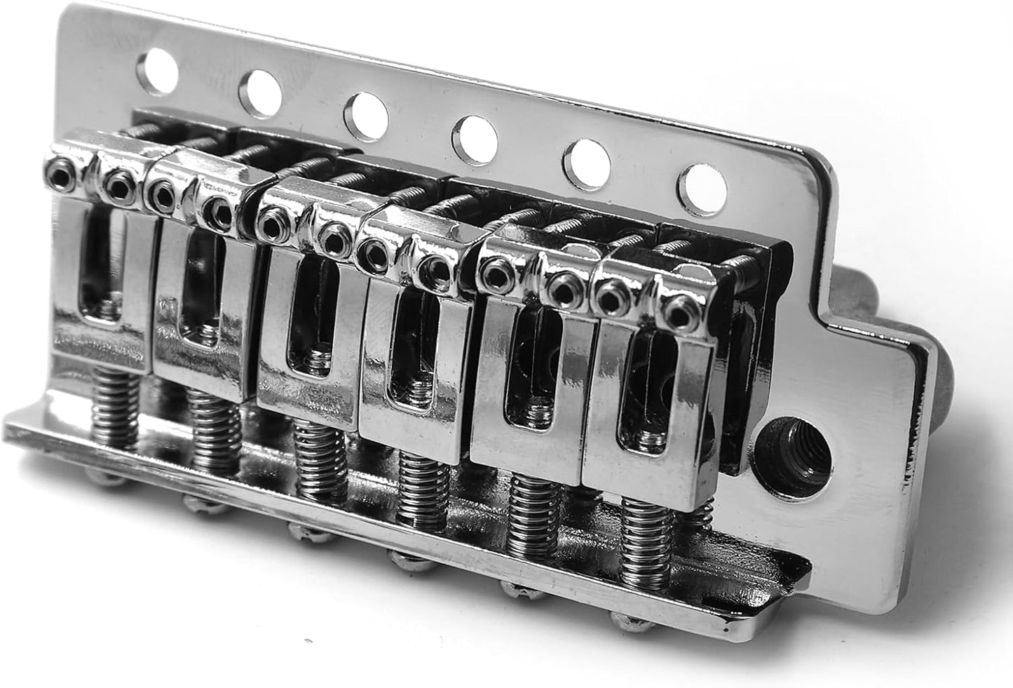 52.5mm Guitar Tremolo Bridge Set for Fender Strat Squier Electric Guitar Replacement (Chrome)